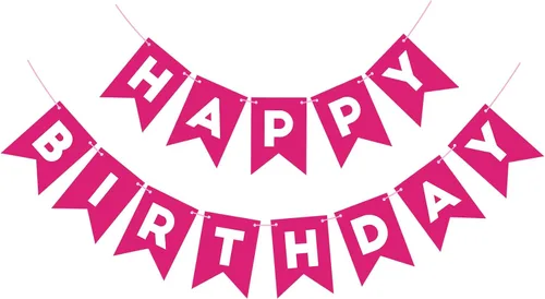 Miniatura 23 de Hooqict Cartel de feliz cumpleaños negro para telón de fondo, decoraciones de cumpleaños negras para hombres y mujeres, suministros de fiesta