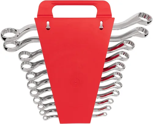 Miniatura 4 de TEKTON WBE24411 - Juego de llaves de extremo de caja con soporte de 45 grados, 11 unidades (6-32 mm)