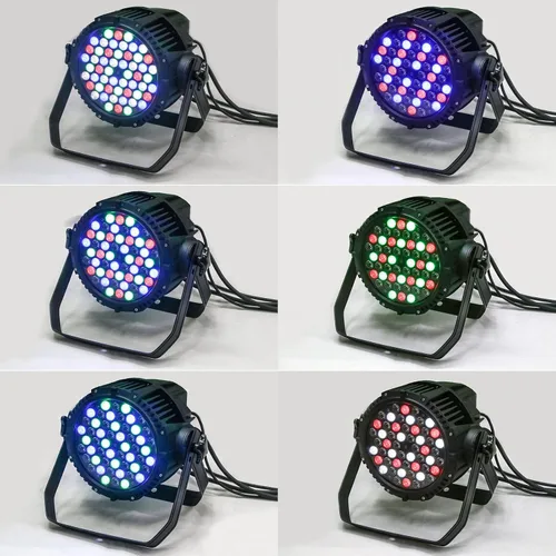 Miniatura 8 de Luces llevadas de la etapa, luz llevada impermeable del par de 54x3w RGBW, IP67 Dmx llevada al aire libre Uplight