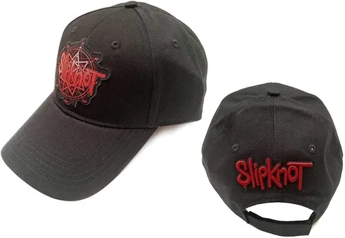 Miniatura 4 de Slipknot Gorra de béisbol clásica con logo bordado strapback, negro, Negro