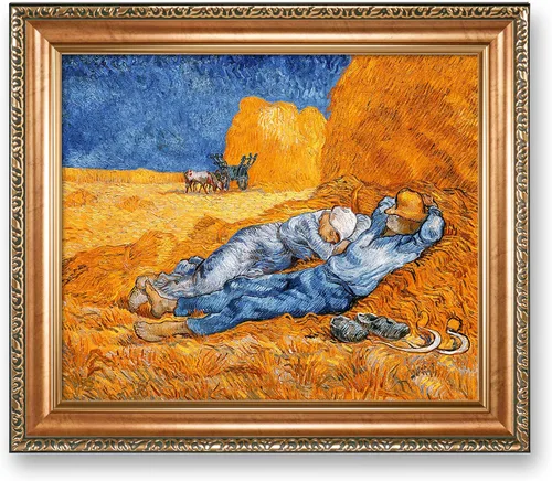 Miniatura 12 de A&T ARTWORK Noche estrellada sobre el Ródano de Vincent Van Gogh. Tamaño del marco: 36 x 30 pulgadas, tamaño de la imagen: 30 x 24 pulgadas