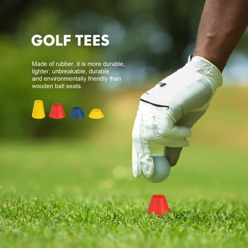 Miniatura 6 de Angoily 24 piezas de accesorios de práctica de pelotas de golf, suministros de pelotas de golf, clavos de práctica de pelota de golf, clavos