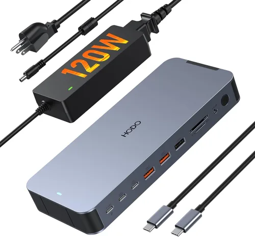 Miniatura 17 de Adaptador multipuerto USB-C para MacBook Air/Pro - Dongle HDMI 6 en 1 con puertos 4K, USB 3.0, lector de tarjetas SD/TF para MacBook M1/m2/m3/m4