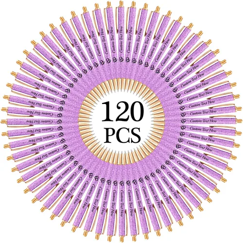 Miniatura 101 de Aolun 10 bolígrafos personalizados con nombre, bolígrafo retráctil con mensaje de texto para mujeres, enfermeras, escritura, cumpleaños, graduación