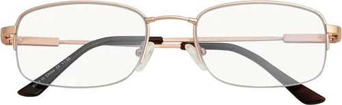 Miniatura 23 de BFOCO Gafas de lectura progresivas multienfoque anti UV para hombre, 3 niveles, lectores de visión para mujer (dorado, +1.00)