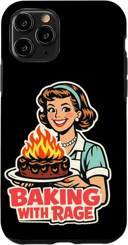 Miniatura 29 de Baking with Rage Retro 1950s Housewife Pop Art Humor Case for iPhone 17