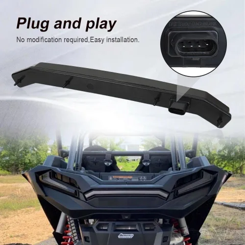 Miniatura 2 de RZR 1000 XP Luz trasera LED de freno central de repuesto compatible con Polaris RZR RS1 1000 XP 2019-2022 2017 2018 2019 SPORTSMAN 1000 RZR XP TURBO