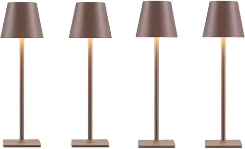 Miniatura 11 de Paquete de 4 Lámparas LED de Mesa Inalámbricas - Lámparas Recargables Inalámbricas al por Mayor de 4, Lámpara de Mesa Impermeable para Exteriores