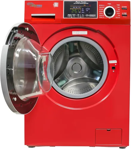 Miniatura 4 de 1.6 cu.ft. CONVERTIBLE Compact Combo Washer Dryer with Pet Cycle (Merlot)
