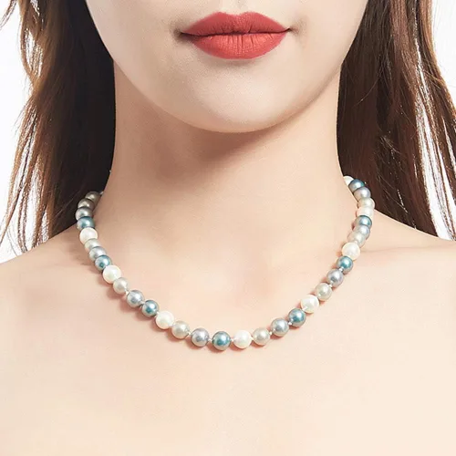 Miniatura 3 de BULINLIN - Gargantilla de cuentas con perlas, joyería de moda para cumpleaños, regalo para mujer