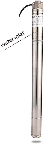 Miniatura 2 de Bomba Sumergible de Pozo de Tubo de Acero Inoxidable de 1/2HP 2" DE (Diámetro Exterior) con Salida de 1/2 pulgada, Bomba de Agua 220-240V, 50Hz