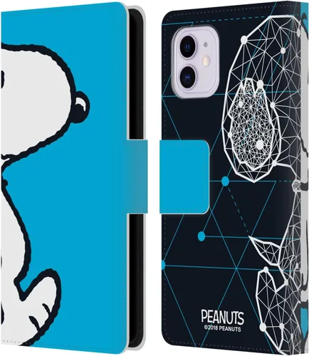 Miniatura 24 de Head Case Designs Funda de piel con licencia oficial de Peanuts Snoopy & Woodstock Balloon Halfs and Laughs para Apple iPhone 7/8/SE 2020 y 2022