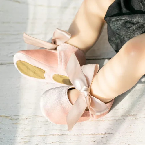 Miniatura 4 de KIDSUN Zapatos Mary Jane para bebés y niñas, suela de goma antideslizante, zapatillas de ballet para vestido de princesa, zapatos de boda, zapatos