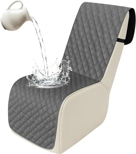Miniatura 10 de Arfntevss Fundas de sofá modular reclinable, 100% impermeable, en forma de L, para sillón reclinable en forma de L, funda seccional lavable
