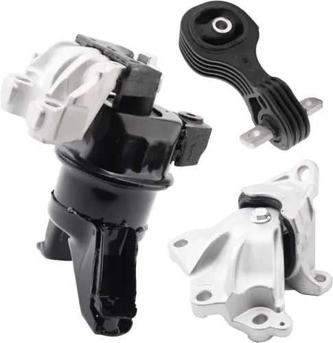 Miniatura 7 de Juego de 3 soportes de motor y montaje Trans compatibles con Honda Civic 1.8L Coupe/Sedan 2012-2015 repuesto para A65048 A65021 A65087 50890TR0A81