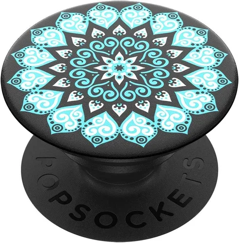 Miniatura 13 de PopSockets - Agarre para teléfono con soporte expandible, agarre adhesivo, mármol Lutz de oro rosa Mármol rosa