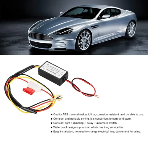 Miniatura 3 de Controlador DRL 12-18V Auto Car LED Daytime Running Light Controlador LED On/Off Luz antiniebla Interruptor Controlador Accesorios de coche