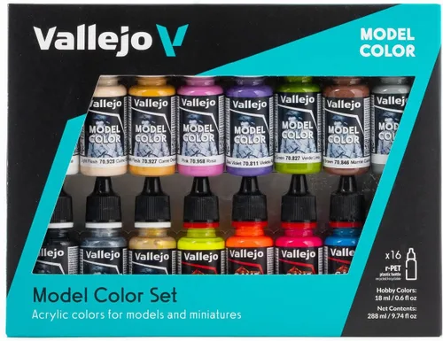 Miniatura 8 de Vallejo - Juego de pintura acrílica de camuflaje alemán de la Segunda Guerra Mundial Color del modelo Colores de alta pigmentación Acabados