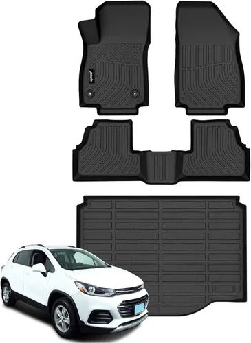 Miniatura 78 de Juego completo de tapetes de auto para todo tipo de clima, revestimiento automotriz para piso y maletero