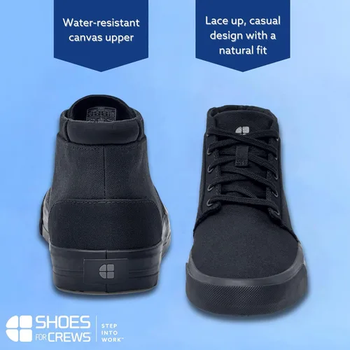 Miniatura 5 de Shoes for Crews Cabbie II, zapatos de trabajo unisex antideslizantes para hombre, mujer, para servicio de alimentos