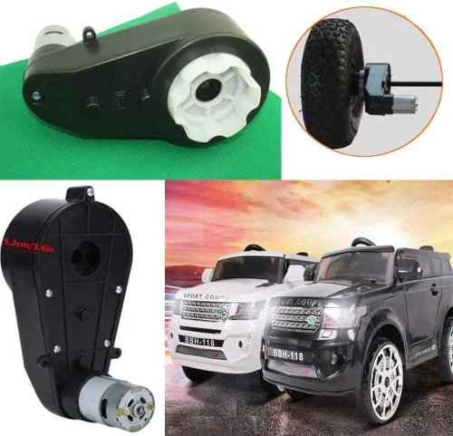 Miniatura 2 de Pmsanzay RS550 30000 RPM Caja de cambios con motor de 12 voltios, motor eléctrico de alta velocidad, potente motor de caja de cambios de velocidad