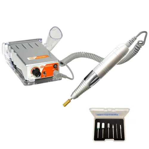 Medicool Pro Power 20K - Taladro de uñas eléctrico portátil de 20 K, máquina profesional de 20,000 RPM para manicura y pedicura con kit de brocas, 1