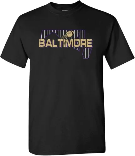 Miniatura 30 de Xtreme Apparrel Camiseta para hombre Team Field Map para aficionados al fútbol Dallas - Camisa azul marino