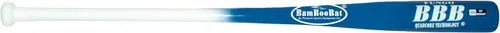 Miniatura 7 de BAMBOOBAT by Pinnacle Sports Equipment INC. Bate de béisbol de bambú para adultos Fungo Infield/Outfield 2-Mango blanco/barril escarlata