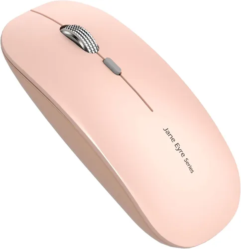 Miniatura 11 de Uciefy Q5 - Ratón inalámbrico recargable delgado, 2.4G, portátil, óptico, silencioso, ultrafino, ratón inalámbrico para computadora con receptor USB