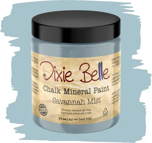 Miniatura 246 de Dixie Belle Paint Company - Pintura con acabado de tiza para muebles, color negro (Caviar), 1 galón, 128 fl oz, pintura mineral color rosa intenso