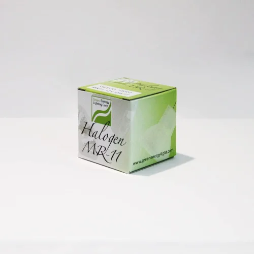 Miniatura 5 de Paquete de 10 lámparas halógenas Green Energy 10W 12V MR11 SPOT GU4 Base (cara abierta)