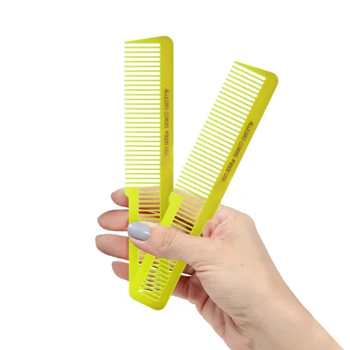 Miniatura 10 de Allegro Combs 9000 Clipper Blending Cutting Wide Teeth Hair Comb For Fading Barberos Hairstylist Men Women Shower Comb Shampoo Styling 2 piezas