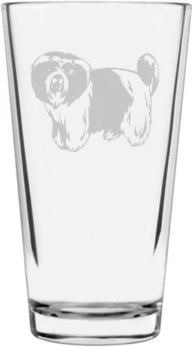Miniatura 370 de Perro de Presa Canario - Vaso de pinta personalizado con temática de perro grabado multiusos, 16 onzas