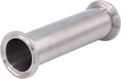 Miniatura 12 de Dernord - Tubo de bobina sanitaria con extremos de abrazadera, tubo redondo liso de acero inoxidable 304 con abrazadera triple de 3.81 cm