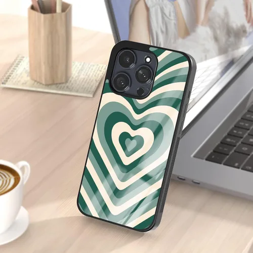 Miniatura 6 de Love Hearts - Fundas de teléfono modernas para niñas estéticas para iPhone 8 11 12 13 14 15 16 Pro Max Plus Mini Xr Xs SE para Samsung A03 A13 A53