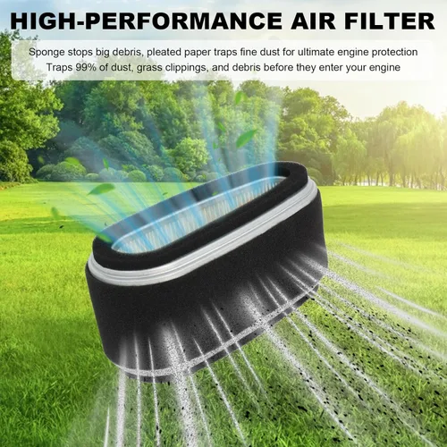 Miniatura 7 de Wadoy M74285 M97211 Filtro de aire compatible con John Deere 170 175 LX172 LX176 / 11013-2110 Reemplazo para Kawasaki FC400V FC420V
