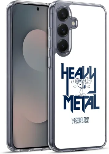 Miniatura 63 de Head Case Designs Funda de gel con licencia oficial de Peanuts Woodstock Insignia Rock Tees [protección de grado militar] compatible con Samsung