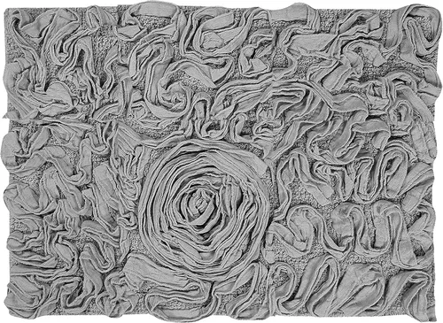Miniatura 89 de Home Weavers Bell Flower Collection - Tapetes de baño copetudos 100 % algodón, extrasuaves y absorbentes, antideslizantes, lavables a máquina, lino