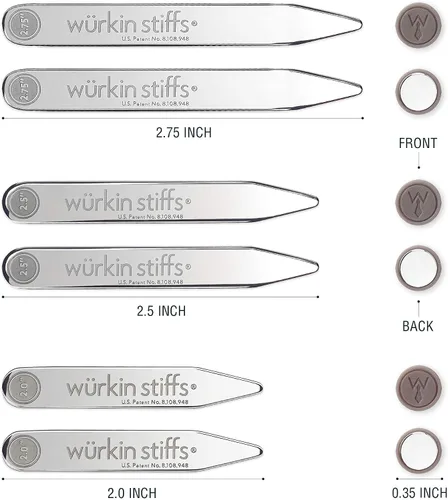 Miniatura 2 de Power Stays Magnetic Collar Stays by Würkin Stiffs