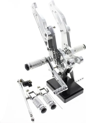 Miniatura 9 de FXCNC CNC Grom Billet - Juego de clavijas traseras para motocicleta, reposapiés totalmente ajustables, compatible con GROM MSX125 2012 2013 2014