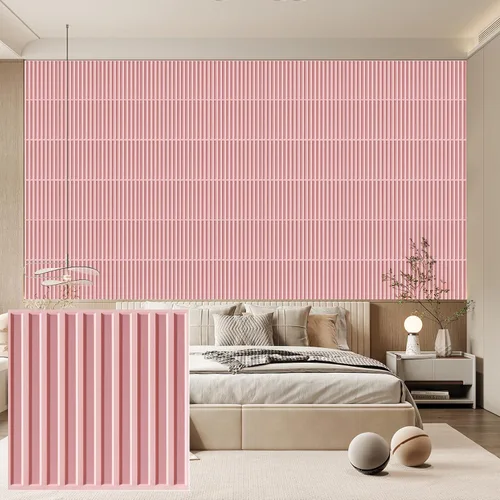Miniatura 19 de Heikki Paquete de 30 Paneles de Pared 3D para Decoración de Pared Interior, Paneles de Pared con Textura de Flores de PVC para Sala de Estar