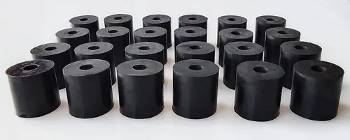 Miniatura 3 de Generic Espaciador multiusos de goma de neopreno de 1 3/16 pulgadas de diámetro exterior x 3/8 pulgadas de diámetro interior x 1 3/16 pulgadas