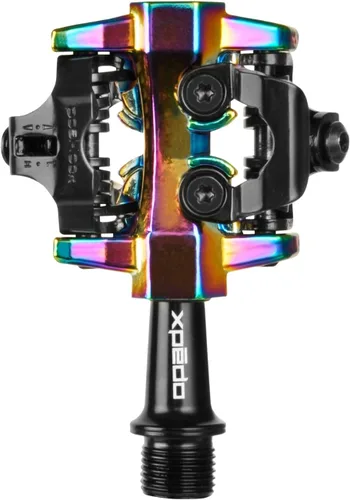 XPEDO CXR - Pedales de ciclismo sin clip | Entrada de doble cara, retención Posi-Lock, cuerpo de aluminio ligero, ideal para ciclocross, grava y