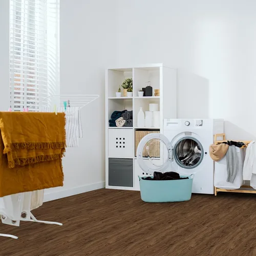 Miniatura 8 de Homease Piso de Vinilo con Grano de Madera 15.7" x 118" Rollo Marrón, Azulejos de Piso Autoadhesivos Impermeables, Superficie Extra Resistente al