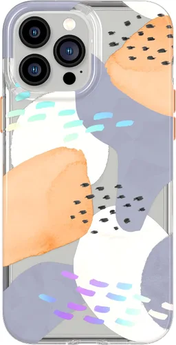 Miniatura 5 de tech21 Evo Art Cutout Flora - Funda protectora para iPhone 13 Pro con diseño exclusivo de purpurina y protección contra caídas de 12 pies Flora