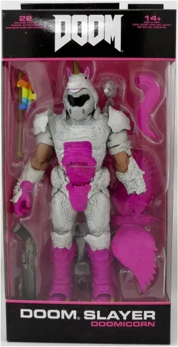 Miniatura 2 de McFarlane Toys Doom Slayer: Figura de acción DOOMicorn