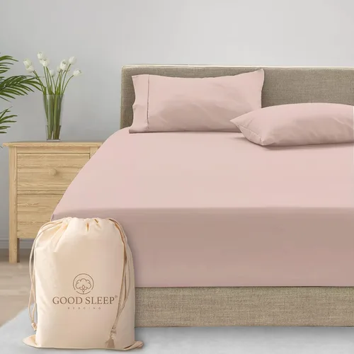Miniatura 20 de Good Sleep Bedding Sábanas ajustables Twin XL - Sábanas Twin XL extra largas de 800 TC para dormitorio, sábana ajustada 100% algodón egipcio Twin