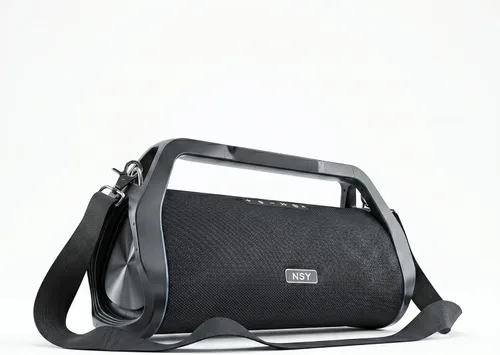 Altavoz Bluetooth Boombox retro, sonido exterior de 80 W, resistente e impermeable, correa y mango incorporados, graves intensos, tiempo de