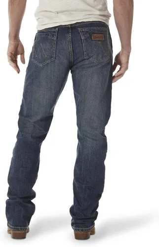 Miniatura 2 de Wrangler Mens Tall Size Retro Slim Fit Boot Cut Jean
