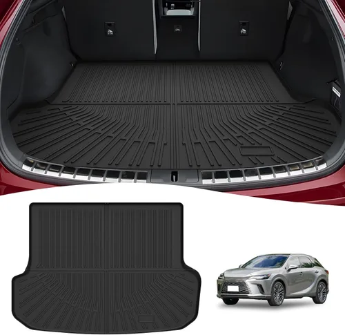 Miniatura 20 de Revestimiento de carga para Audi A4 / S4 2017 2018 2019 2020 2021 2022 2023 2024 Tapete de carga resistente (no para modelos A4 All-Road)